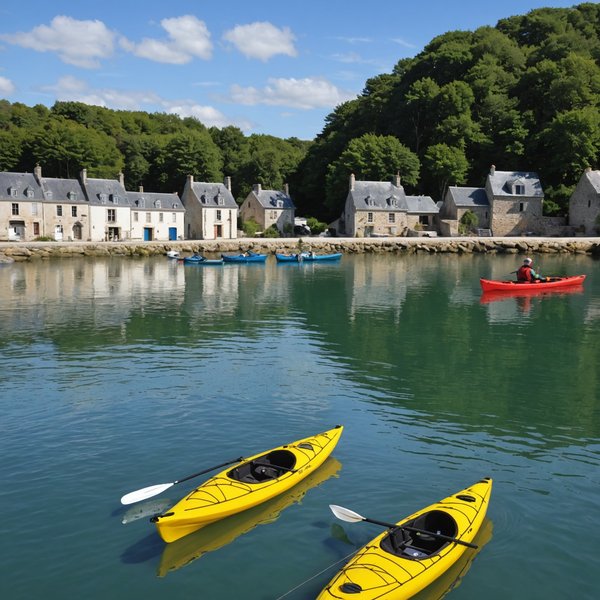 Quels conseils pour louer une maison de vacances en Bretagne avec des balades en kayak et des ateliers de cuisine locale?
