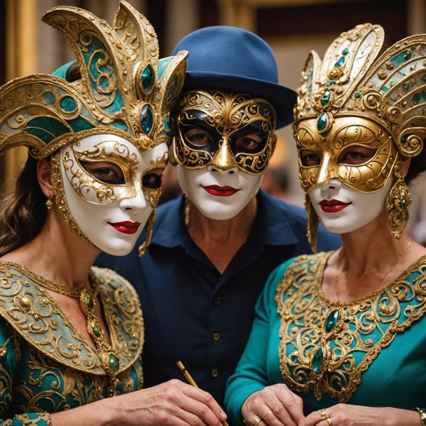 Quelles croisières offrent des ateliers de fabrication de masques vénitiens en Italie?