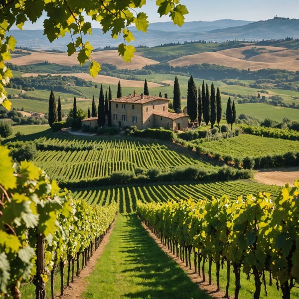 Quels sont les critères pour choisir une location de vacances en Toscane avec des cours de viticulture et des randonnées dans les vignobles?